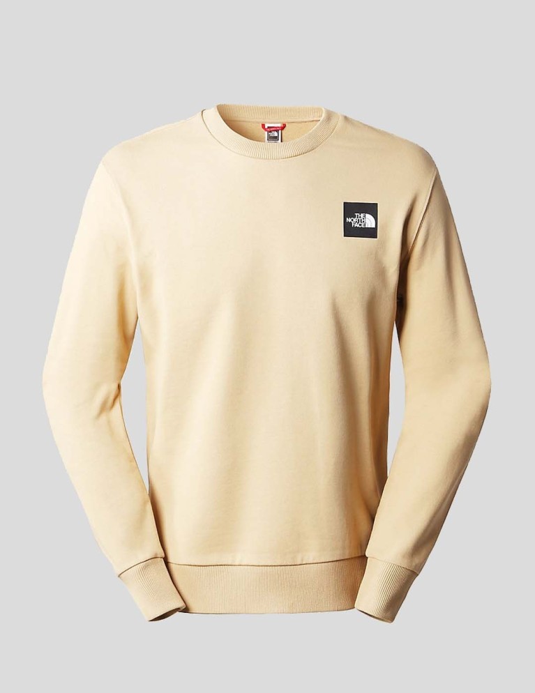 La NORTH FACE Estate logo crew khaki pietra